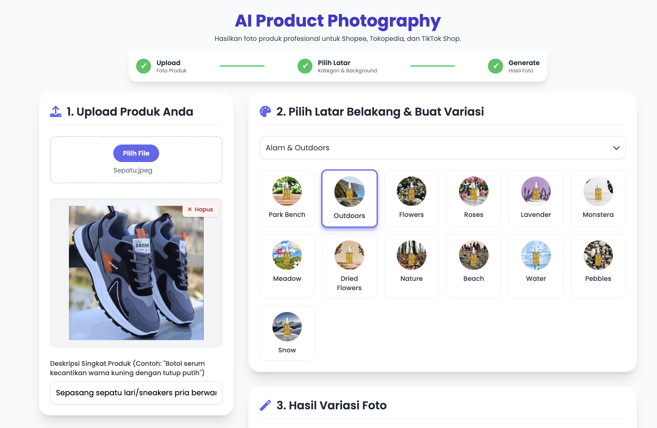 Cara Bikin Foto Produk Profesional Tanpa Kamera Mahal | AI Product Photography Lifetime Tools